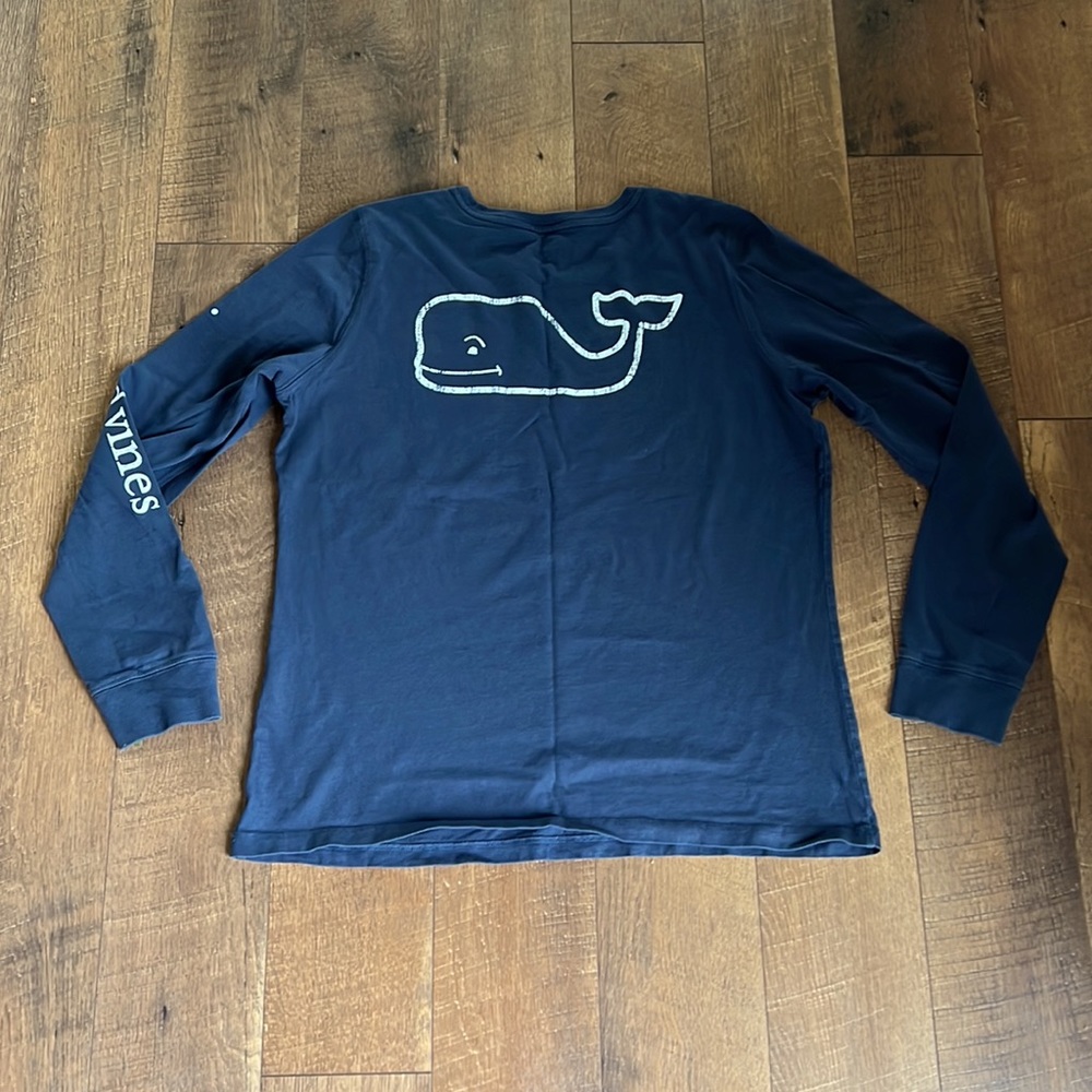 Women’s Vineyard Vines Long Sleeve Whale Pocket T-Shirt